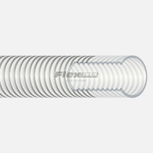 T6401 | Convoluted Virgin PTFE Vacuum Hose