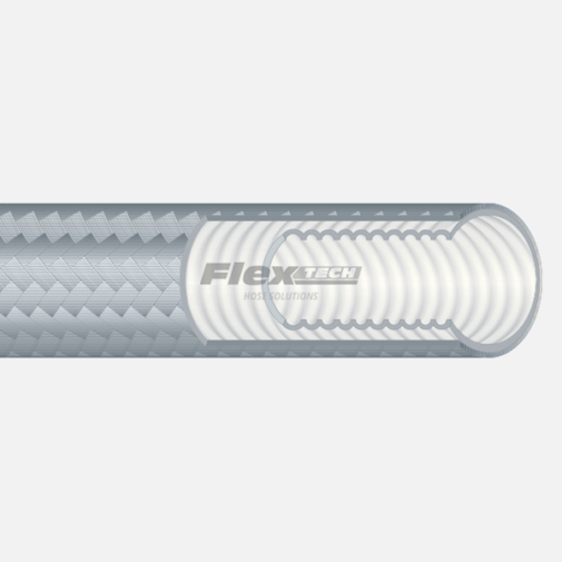 T6420 | Flexible Food Grade PTFE Hose to FDA 21 CFR 177.1550