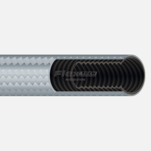 T6430 | Carbon Black PTFE Hose for Food Stuffs